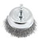 Forney Cup Brush, Crimped, 3 in x .012 x 1/4 in Hex Shank 72731 - alternate 1